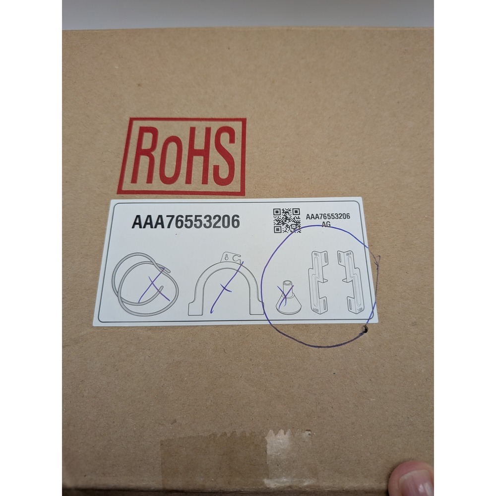 LG Stacking Kit Brackets AAA76553206 for Front Load Washer Dryer New with Manual